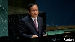 ကမ္ဘောဒီးယားနိုင်ငံခြားရေးဝန်ကြီးနဲ့ မြန်မာနိုင်ငံဆိုင်ရာ အာဆီယံအထူးကိုယ်စားလှယ် Prak Sokhonn