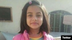 Zainab, violée et tuée à l'âge de 6 ans, Kasur, Pakistan, 10 janvier 2018