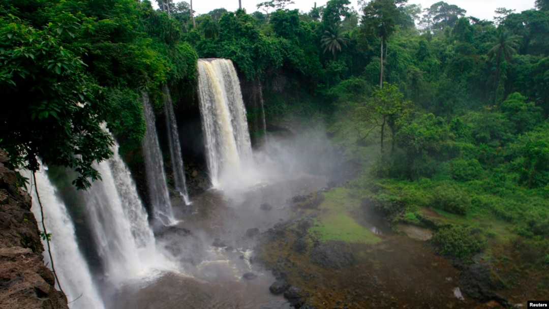 Nigerian waterfall