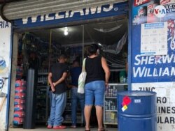 Pequeños negocios en Nicaragua.
