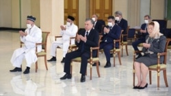 Prezident Mirziyoyev O'zbekistonning oldingi rahbari Islom Karimovni xotirlash kunida, 2-sentabr, 2020 