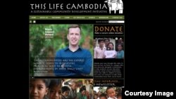 ‘This Life Cambodia’ was founded in 2007 to make changes at the local communities in Siem Reap, Banteay Meanchey, and Oddar Meanchey provinces. (Screenshot of 'This Life Cambodia's website) 