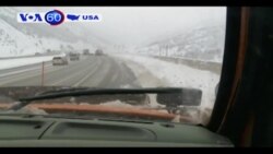 Thời tiết băng giá, Mỹ đóng cửa nhiều tuyến đường (VOA60)