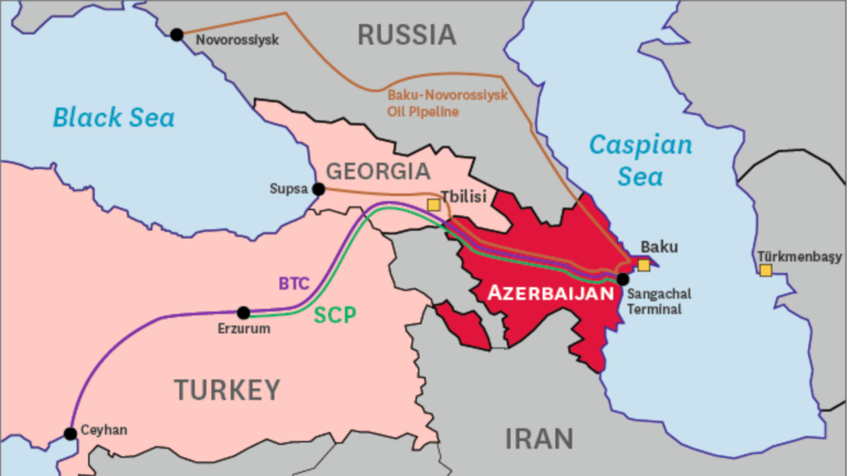 Баку Тбилиси Джейхан нефтепровод карта. Нефтепровод Азербайджан Новороссийск. Трубопровод Баку Тбилиси Джейхан на карте. Трубопровод Баку Новороссийск.