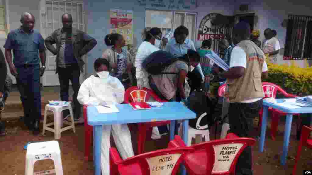 Congo Ebola vaccination