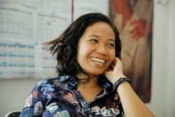 Onn Sokny, country director of Epic Arts Cambodia, believes that Epic Arts performers bring change to performance arts landscape in Cambodia. (Rithy Odom/VOA Khmer)