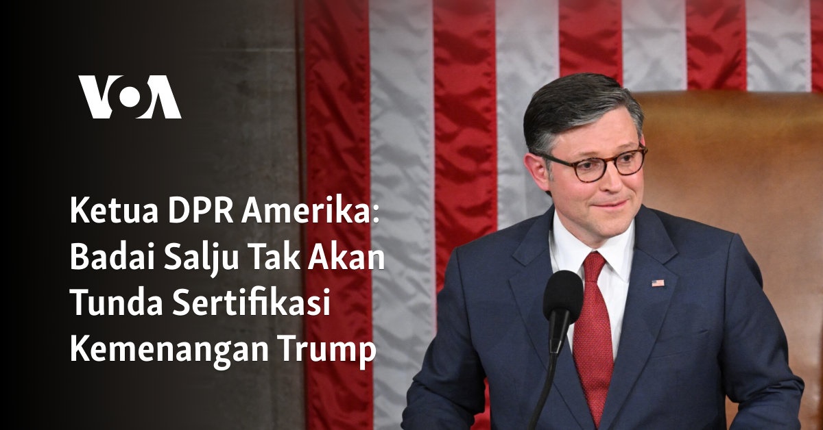 Badai Salju Tak Akan Tunda Sertifikasi Kemenangan Trump