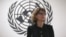 Agnes Callamard, relatora especial de la ONU sobre ejecuciones extrajudiciales habló en El Salvador, el lunes, 5 de febrero de 2018, al finalizar una visita al país centroamericano.