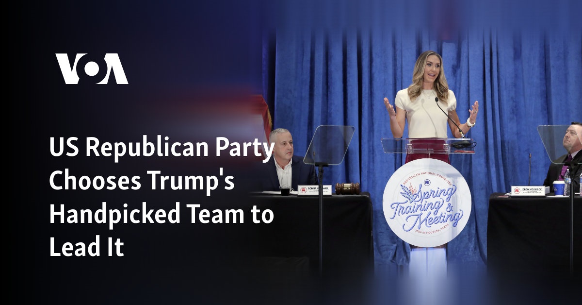 US Republican Party Chooses Trump's Handpicked Team to Lead It