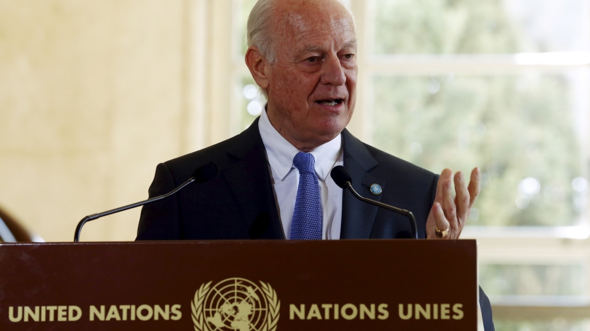 UN Envoy Warns Of 'Worse War' In Syria If Peace Talks Fail