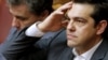 Greek Prime Minister Alexis Tsipras, right, is negotiating a tough bailout with the European Union. 