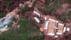 Tư liệu - Hình ảnh vệ tinh chụp ngày 23 tháng 5, 2018 được DigitalGlobe cung cấp cho thấy địa điểm thử hạt nhân Punggye-ri ở Triều Tiên.