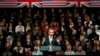 Obama Urges British Youth: Reject Cynicism, Xenophobia