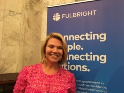 Former State Department spokesperson Heather Nauert is one of three new members appointed by President Donald Trump to the Fulbright Foreign Scholarship Board.