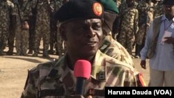 Kwamandan rundunar sojojin dake fafatawa da kungiyar Boko Haram Janar Rogers Nicholas