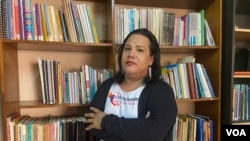Ludwika Vega, presidenta de la Asociación de Mujeres Transgénero de Nicaragua.