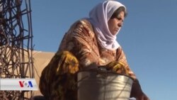 ڕەوشی ئاوارە ئێزیدییەکانی کەمپی سەر چیای شەنگال