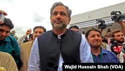 PM baru Pakistan Shahid Khaqan Abbasi (foto: dok). 