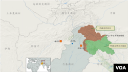 巴基斯坦白沙瓦位置