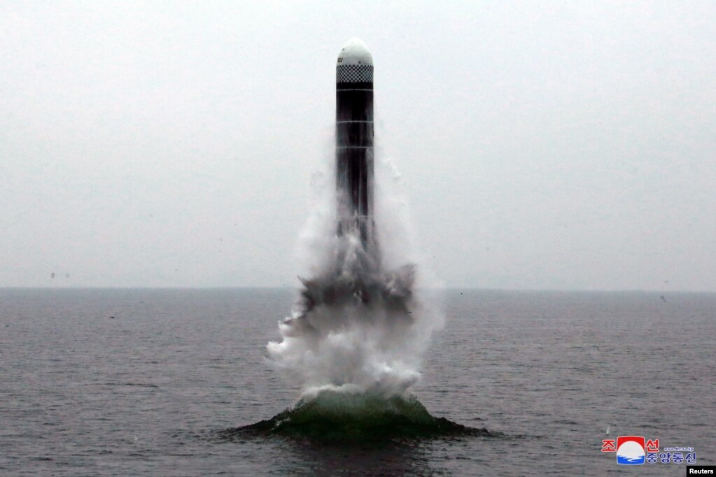   길   ź̻(SLBM) &#39;ϱؼ-3&#39; ߻翡 ߴٸ鼭  ߴ.