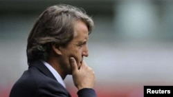 Manajer Manchester City Roberto Mancini yang baru saja dipecat. (Foto: Dok)