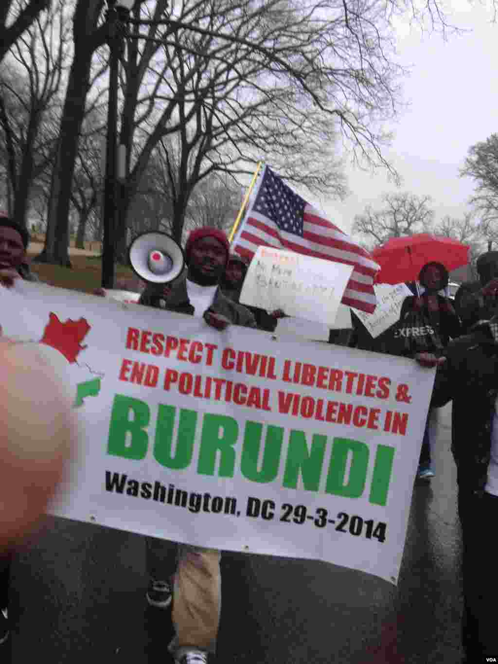 Abarundi mu myiyerekano i Washington DC