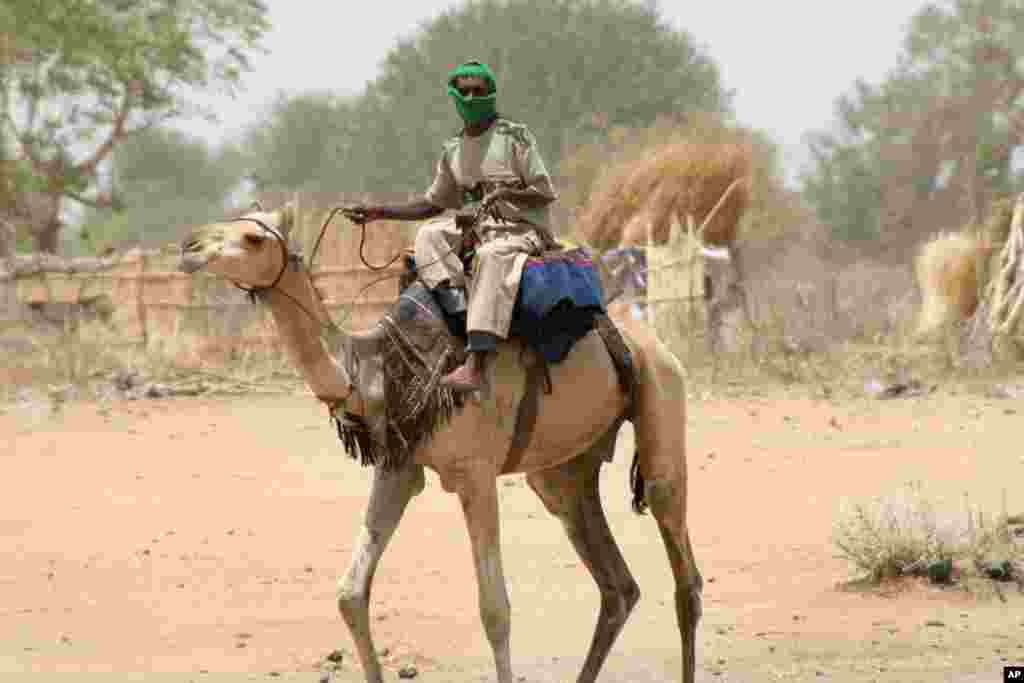 JANJAWEED&nbsp; &nbsp;Mounted horsemen from Sudan&#39;s feared paramilitary are primary suspects in the slaughter of up to 100 elephants far to the west in Mali and in Cameroon&#39;s Bouba Njida national park.&nbsp;A Darfur Arab nomad photographed in 2007 in Bindisi, Sudan, is believed to be a member of the furtive Janjaweed. &nbsp;