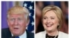  Hillary Clinton Ta Jam’iyyar Democrat Da Donald Trump Na Jam’iyyar Republican Suke Kan Gaba