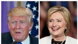 Clinton ႏွင့္ Trump မူ၀ါဒေတြ အျပိဳင္အဆုိင္ခ်ျပ