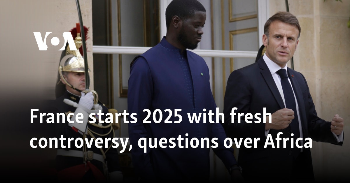 France starts 2025 with fresh controversy, questions over Africa