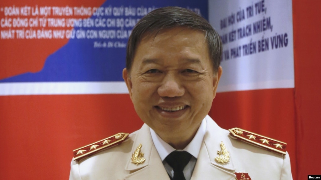 Bộ Trưởng Bộ Công An Việt Nam Tô Lâm.
