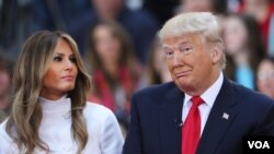 Melania and Donald Trump, le nouveau couple présidentiel americain