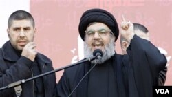 Pemimpin Hezbollah Hassan Nasrallah memperingatkan Israel untuk tidak melakukan agresi ke Lebanon (foto: dok). 
