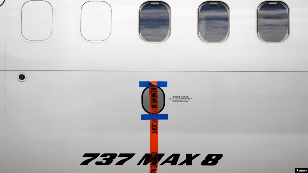 Một chiếc Boeing 737 Max 8 của hãng hàng không Garuda, Indonesia