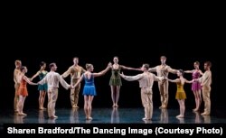 Twyla Tharp's first new work, "Preludes and Fugues," presents a world of equality, justice, balance.