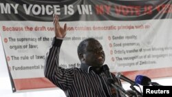 Primeiro-ministro do Zimbabwe, e líder do MDC, Morgan Tsvangirai 