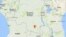 Area of Democratic Republic of Congo train crash