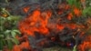 夏威夷基拉韋厄火山灰燼噴射到高空