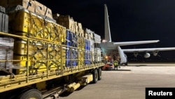 The "Olive Branches" humanitarian aid delegation of the Israel Defense Forces (IDF) led by the IDF Home Front Command, prepare to leave Israel for Turkey to assist in the earthquake-stricken area in an unidentified location Feb. 6, 2023 in this picture obtained from social media. IDF Handout via REUTERS