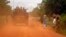 French forces patrol in Sibut, some 200kms (140 miles) northeast of Bangui, Central African Republic, Friday April 11, 2014. The U.N. Security Council voted unanimously to authorize a nearly 12,000-strong U.N. peacekeeping force for CAR, but wont arrive until September. 