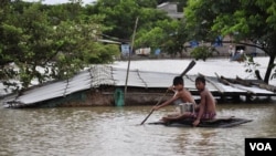 ပြည်မြို့ ရေလွှမ်းမိုးနေ (သတင်းဓာတ်ပုံ-Htet aung khant)