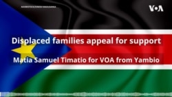 Displaced families appeal for support