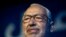 Kiongozi wa upinzani wa Tunisia Rached Ghannouchi.