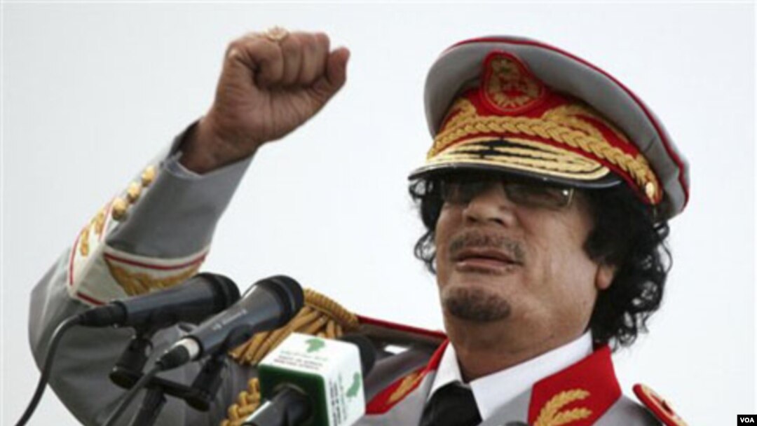 Amerika membekukan aset pemimpin Libya Moammar Gaddafi sebagai balasan atas tindakan kekerasan pemerintahannya terhadap para demonstran.