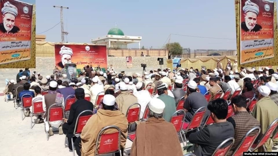 په لنډي کوتل کې د حمزه شینواري د 27م تلین غونډه