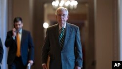 Lider republikanaca u Senatu Mitch McConnell. (AP Photo/J. Scott Applewhite)
