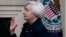Janet Yellen is sworn in as Federal Reserve Board Chair, in Washington, Monday, Feb. 3, 2014. Yellen the first woman to lead the Federal Reserve in its 100-year history. (AP)