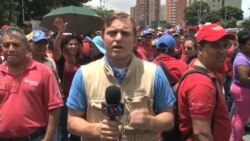 Venezuela: oficialistas realizan marcha "antiimperialista"