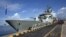 FILE - An Australian navy ship is seen at Changi Naval Base in Singapore, May 18, 2015. 