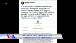 Mỹ thách thức lệnh trục xuất ngoại giao của Venezuela